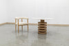 Halo Marble Dining Table Perspective View 4