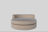 Halo Round Snuggle Chair Front Perspective View 1