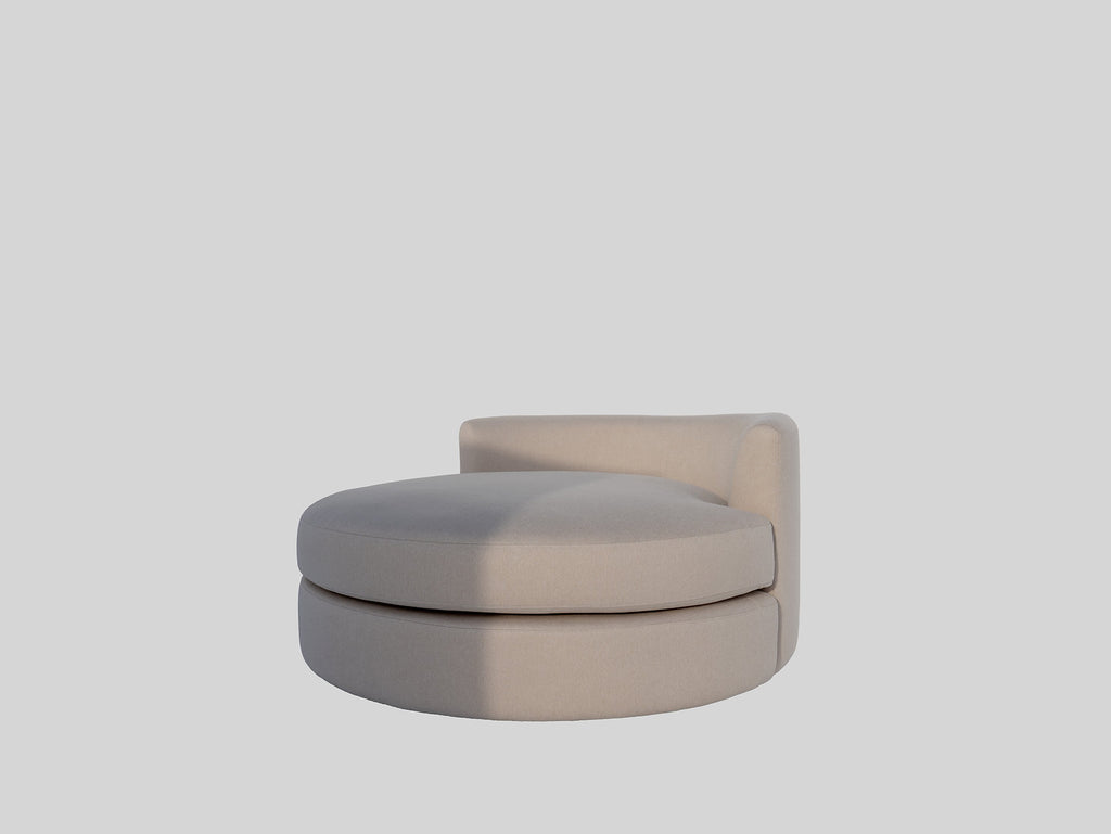 Halo Round Snuggle Chair Perspective View 3