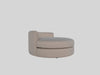 Halo Round Snuggle Chair Perspective View 6