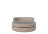 Halo Round Snuggle Chair White Background View 1