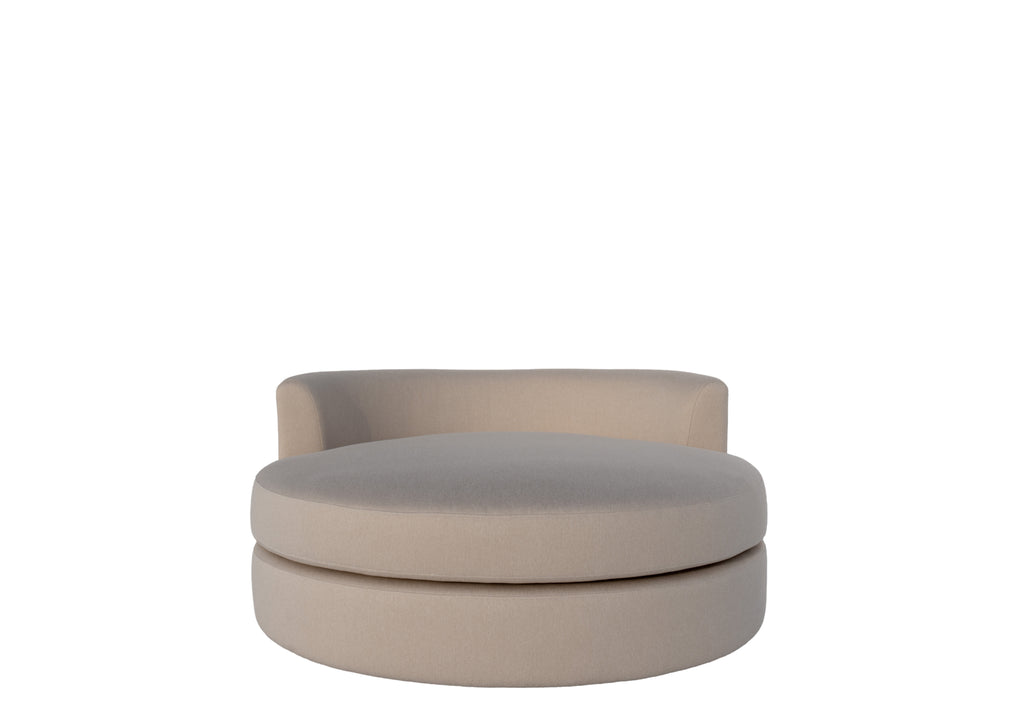 Halo Round Snuggle Chair White Background View 1