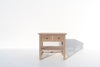 Hamptons Oak Bedside Table Front View 2