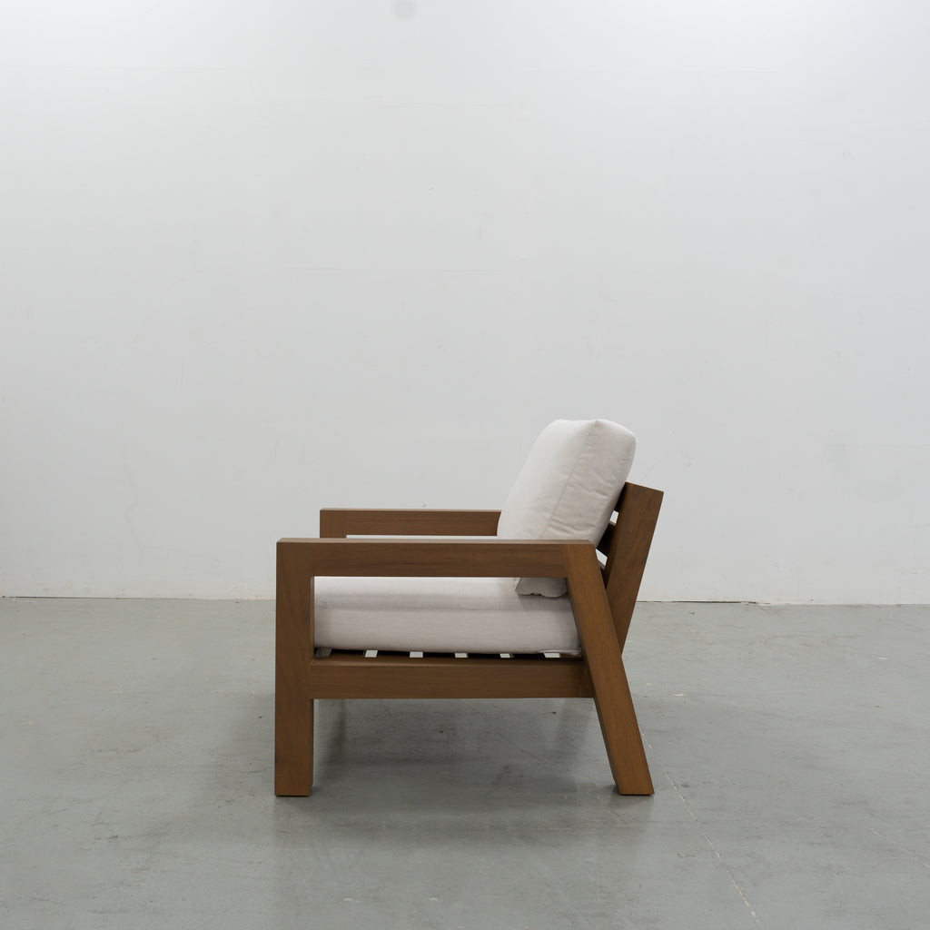 Harbor Teak Lounge Arm Chair Side view