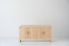 Harper Ash Wood Sideboard Front Perspective View 1