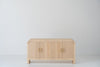 Harper Ash Wood Sideboard Front Perspective View 3