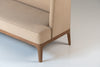 Harrington Upholstered Banquette Detailed Fabric Texture View 1