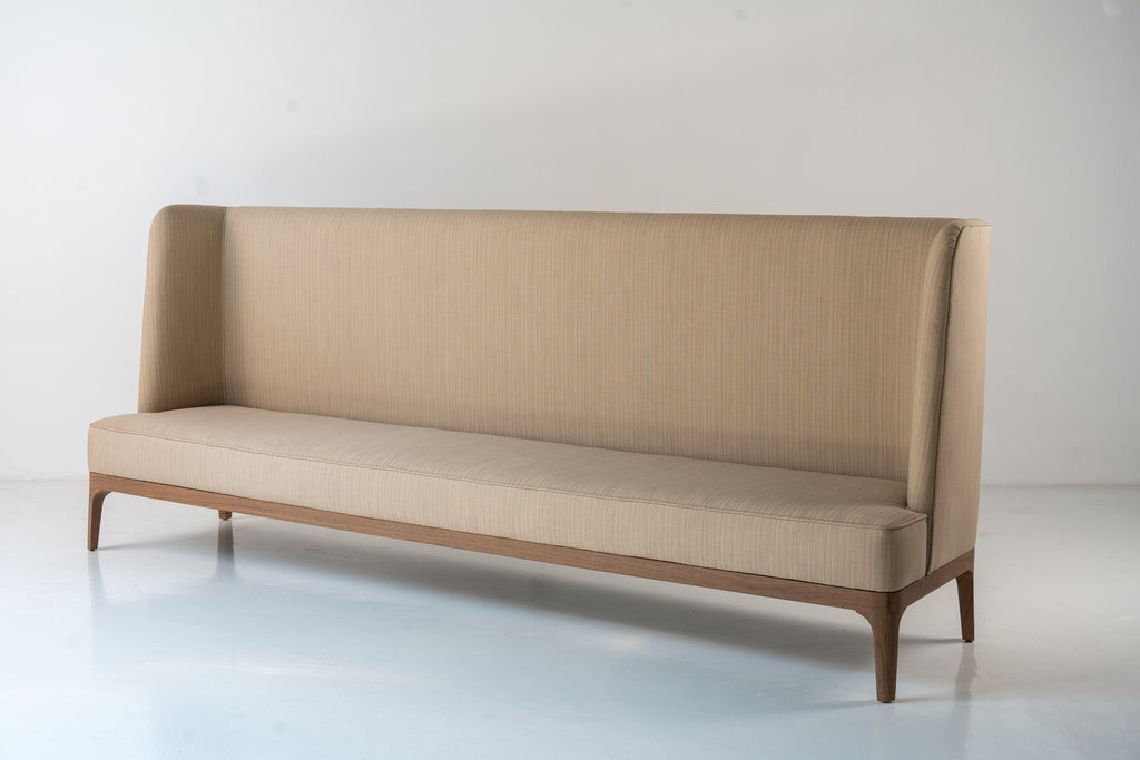 Harrington Upholstered Banquette Perspective View 2