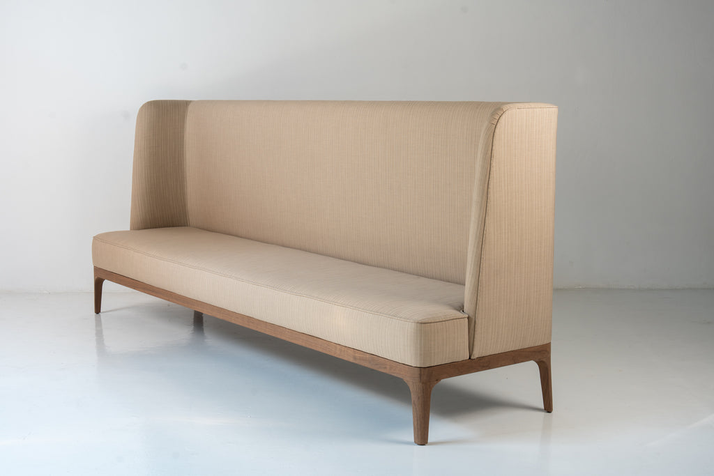 Harrington Upholstered Banquette Perspective View 3