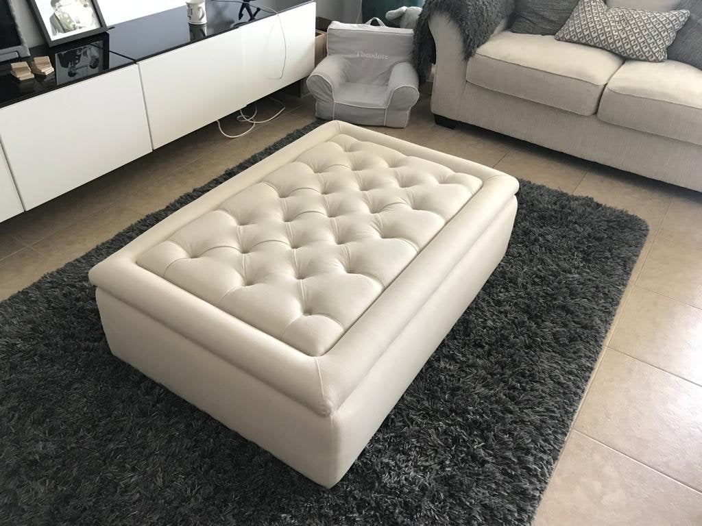 Harrogate Storage Ottoman Front View 1