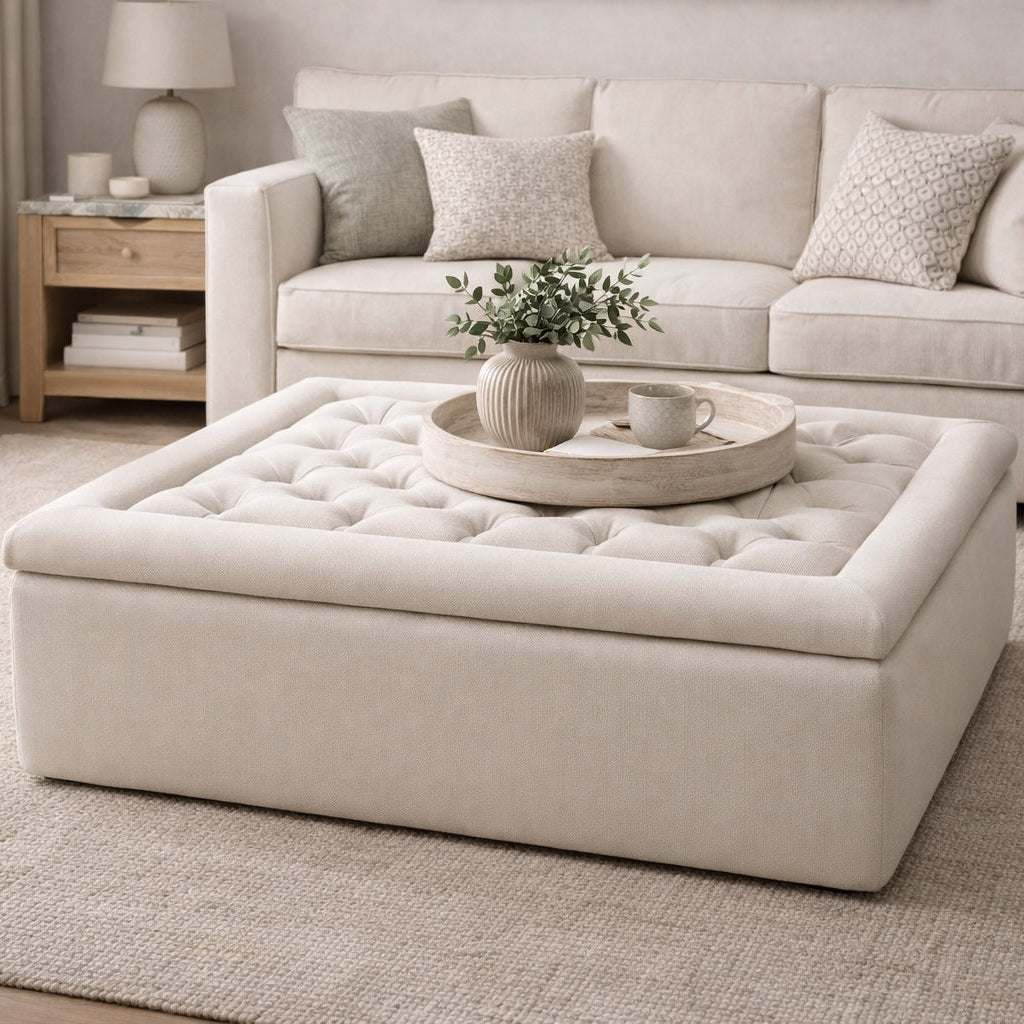 Harrogate Storage Ottoman Indoor View 1