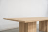 Haven Oak Dining Table Perspective View 3