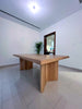 Hudson Oak Dining Table Indoor Perspective View 2