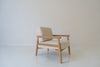 Hudson Oak Lounge Chair Perspective View 10