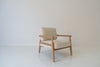 Hudson Oak Lounge Chair Perspective View 11