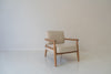 Hudson Oak Lounge Chair Perspective View 12