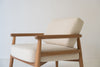 Hudson Oak Lounge Chair Perspective View 13