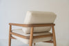 Hudson Oak Lounge Chair Perspective View 14