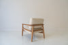 Hudson Oak Lounge Chair Perspective View 8