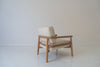 Hudson Oak Lounge Chair Perspective View 9