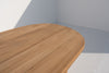 Isla Teak Dining Table Side view
