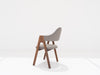 Jessica Walnut Dining Chair Back view