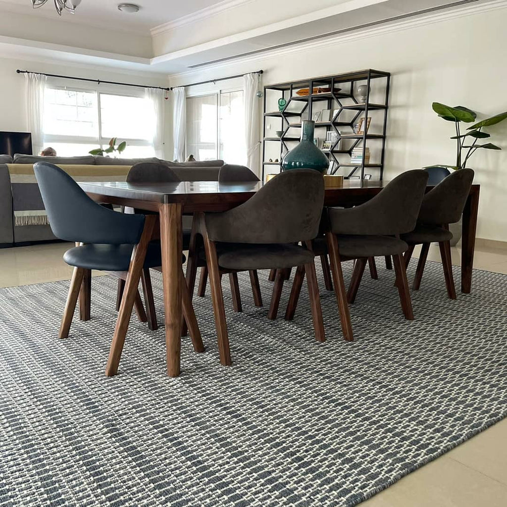 Jessica Walnut Dining Table Indoor View 2
