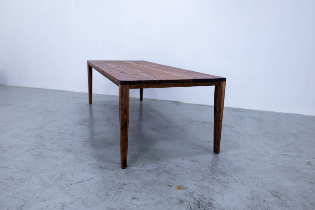 Jessica Walnut Dining Table Perspective View 2