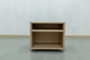 Jodie Marble Top Bed Side Table Front view 2