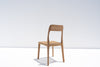 Kaia Teak Woven Dining Chair Back view