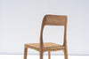 Kaia Teak Woven Dining Chair Back view 3