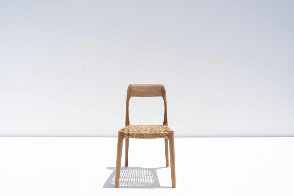 Kaia Teak Woven Dining Chair