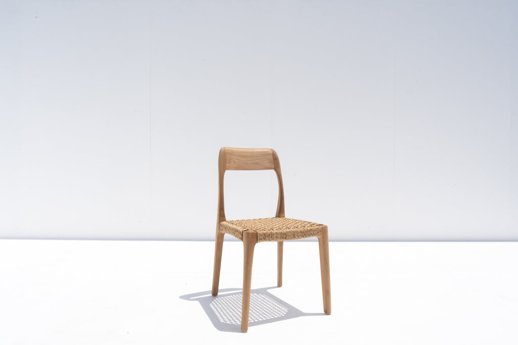 Kaia Teak Woven Dining Chair
