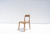 Kaia Teak Woven Dining Chair Side view 3