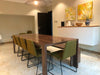 Kathi Walnut Dining Table Indoor Perspective View 2
