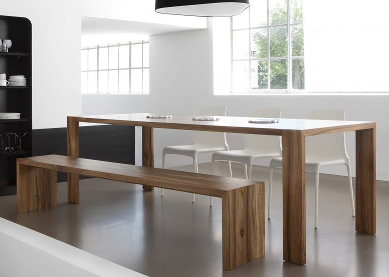 Kathi Walnut Dining Table Indoor Perspective View 4