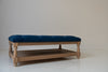 Kensington Chesterfield Ottoman Coffee Table Front View 5