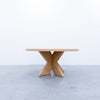 Kerry Oak Dining Table Perspective View 3