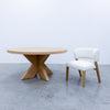 Kerry Oak Dining Table Perspective View 5