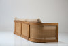 Kira Outdoor Teak 3 Seater Sofa Perspective View 10