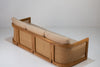 Kira Outdoor Teak 3 Seater Sofa Perspective View 11