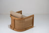 Kira Outdoor Teak Single Seater Sofa Perspective View 11