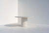 Kirsty Microcement Dining Table Front View 3