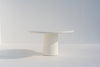 Kirsty Microcement Dining Table Front View 4