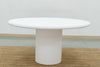 Kirsty Microcement Dining Table Front View 7