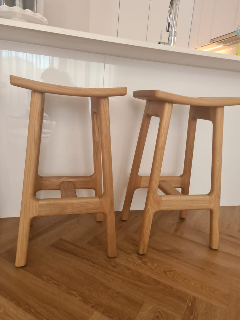 Knox Oak Bar Stool Indoor View 6
