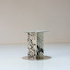 Lago Arabescato Side Table View 1