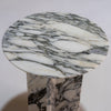 Lago Arabescato Side Table View 5