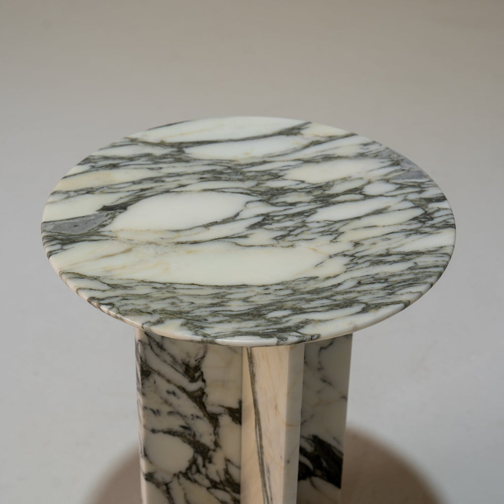 Lago Arabescato Side Table View 6