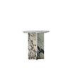 Lago Arabescato Side Table White Background View